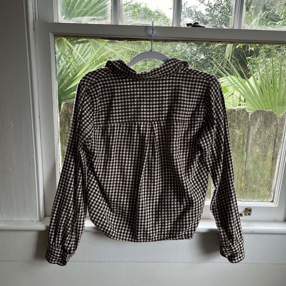 Madewell knotted Button Down - Picture 3 of 4